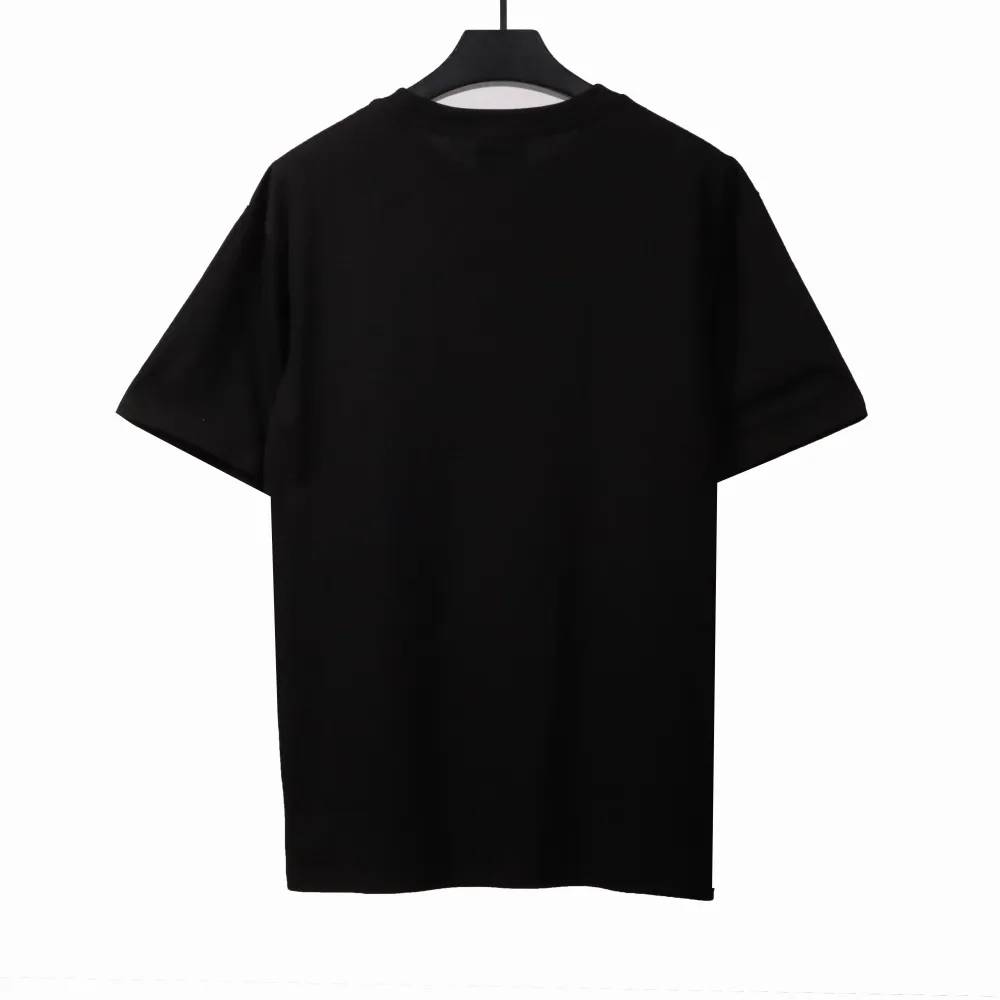  Givenchy hand-painted graffiti LOGO short-sleeved black T-Shirts
