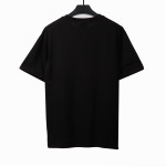 Givenchy hand-painted graffiti LOGO short-sleeved black T-Shirts