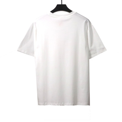 Givenchy hand-painted graffiti LOGO short-sleeved white T-Shirts 02
