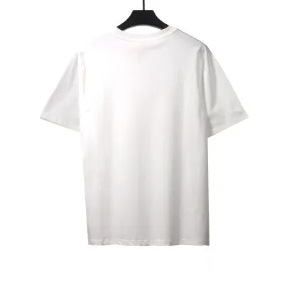  Givenchy hand-painted graffiti LOGO short-sleeved white T-Shirts 02