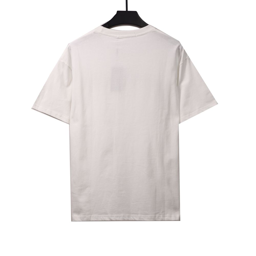 Givenchy hollow letter embroidered short-sleeved white T-Shirts