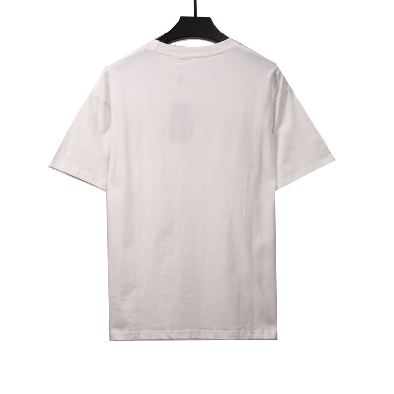 Givenchy hollow letter embroidered short-sleeved white T-Shirts