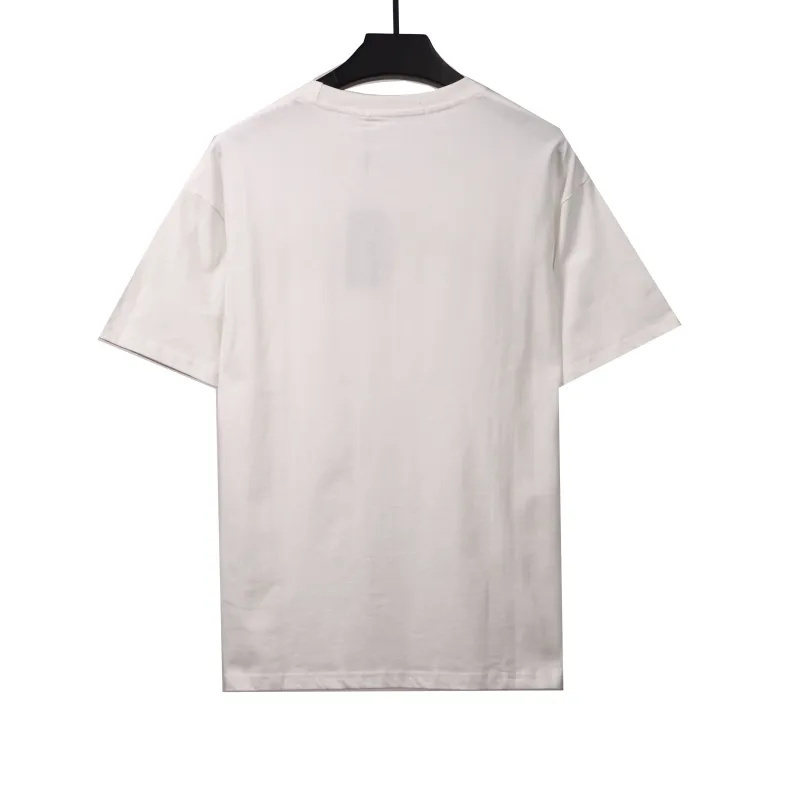 Givenchy hollow letter embroidered short-sleeved white T-Shirts