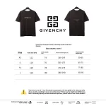  Givenchy octagonal star print round neck short-sleeved black T-Shirts