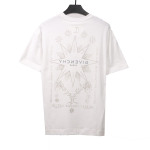  Givenchy octagonal star print round neck short-sleeved white T-Shirts