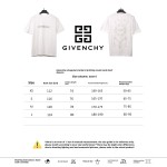  Givenchy octagonal star print round neck short-sleeved white T-Shirts
