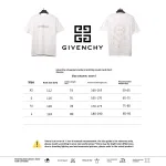  Givenchy octagonal star print round neck short-sleeved white T-Shirts