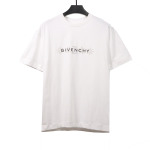  Givenchy octagonal star print round neck short-sleeved white T-Shirts