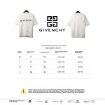Givenchy ripped fake two-piece short sleeve white T-Shirts