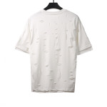 Givenchy ripped fake two-piece short sleeve white T-Shirts