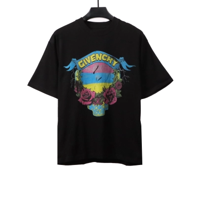 Givenchy rose seaside printed short sleeves T-Shirts 01