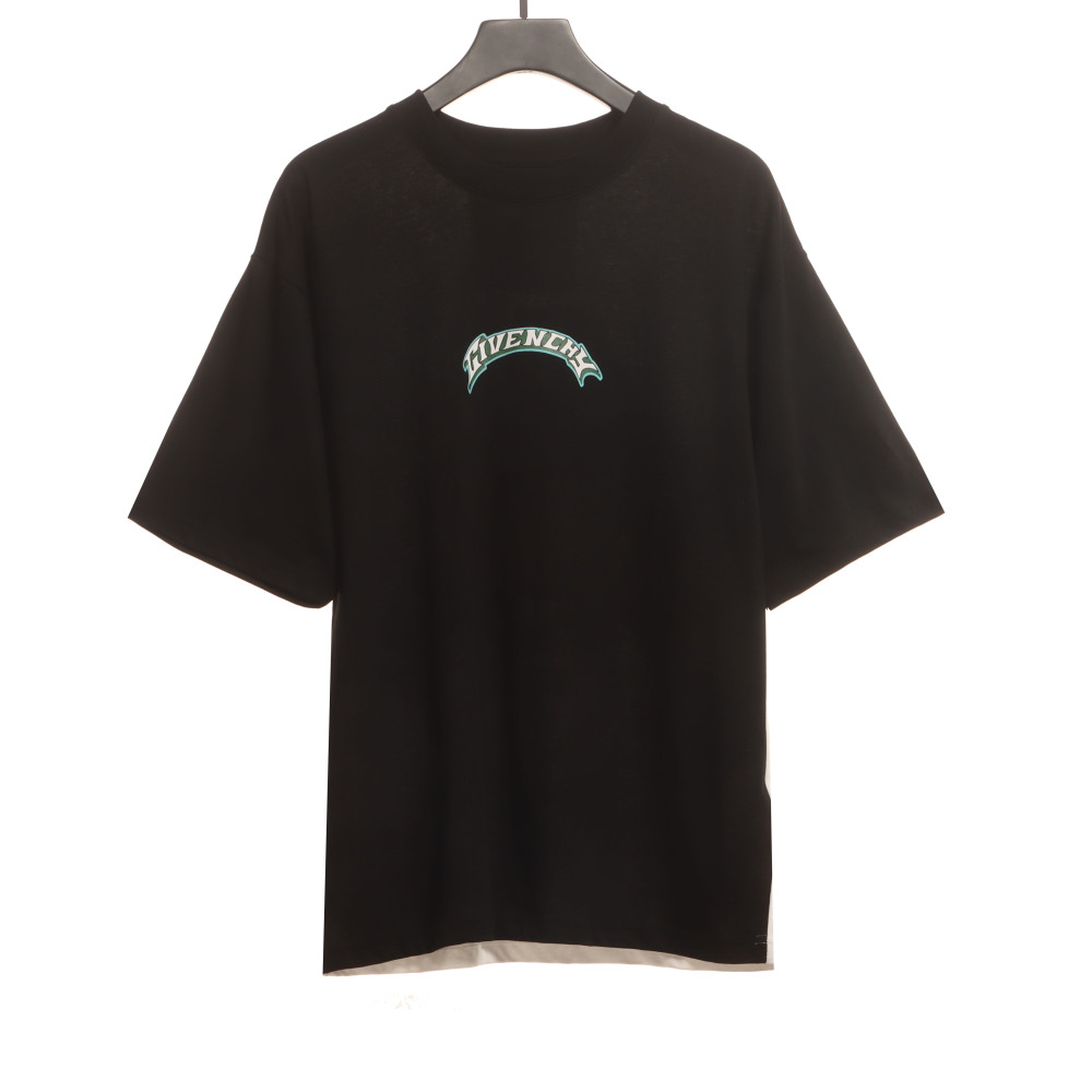 Givenchy splicing dragon year cartoon short sleeves T-Shirts