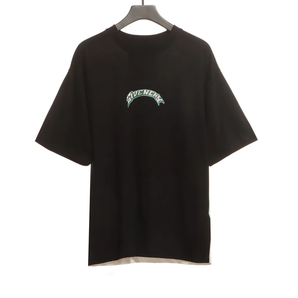 Givenchy splicing dragon year cartoon short sleeves T-Shirts