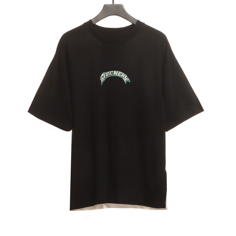Givenchy splicing dragon year cartoon short sleeves T-Shirts
