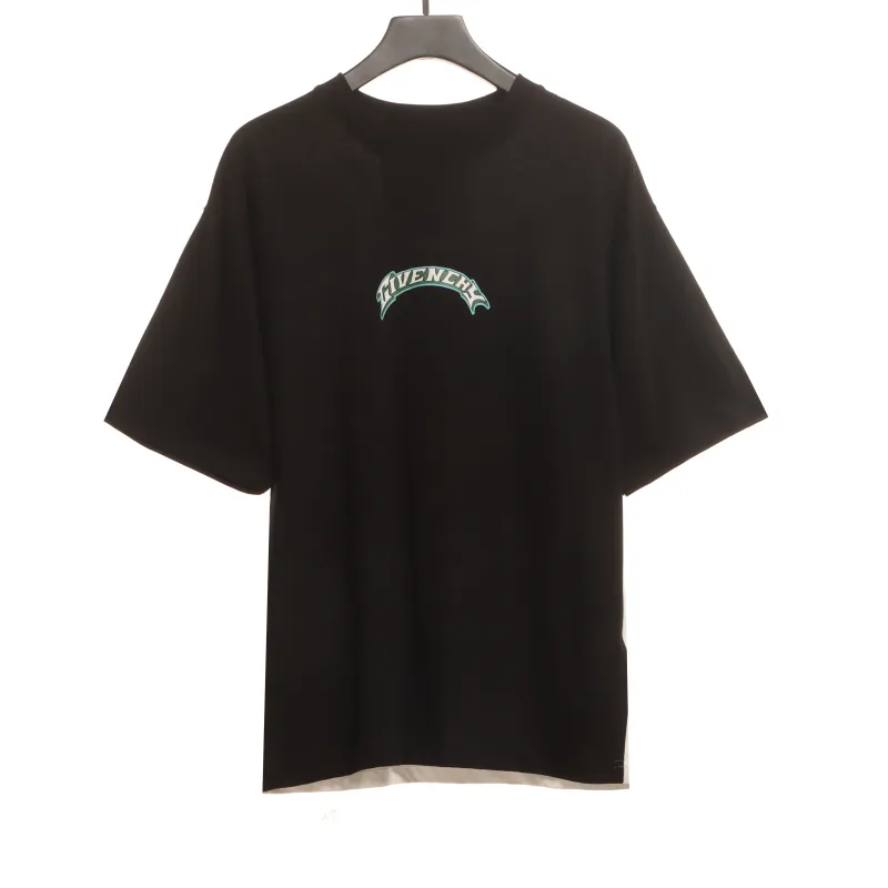 Givenchy splicing dragon year cartoon short sleeves T-Shirts