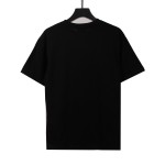 Givenchy three-dimensional toothbrush bristle embroidered short-sleeved black T-Shirts