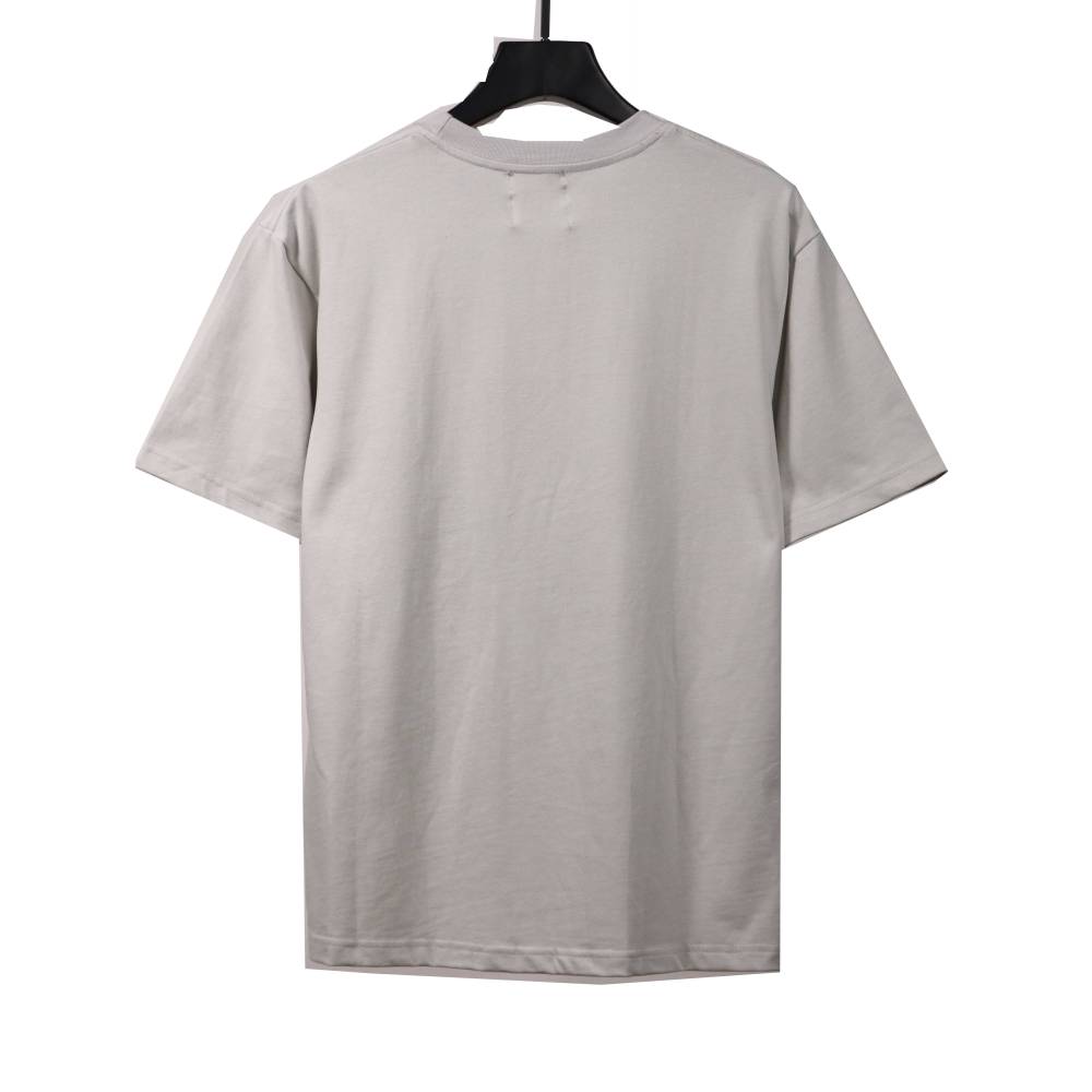 Givenchy three-dimensional toothbrush bristle embroidered short-sleeved white T-Shirts