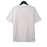  Givenchy three-dimensional toothbrush bristle embroidered short-sleeved white T-Shirts 2
