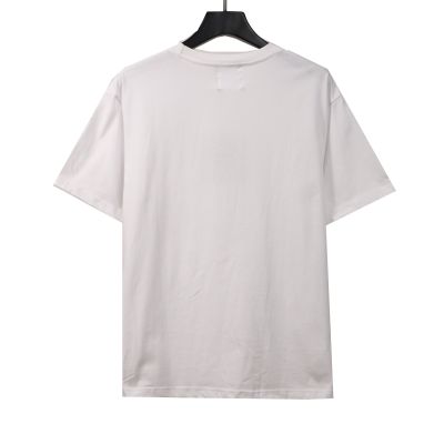 Givenchy three-dimensional toothbrush bristle embroidered short-sleeved white T-Shirts 2 02