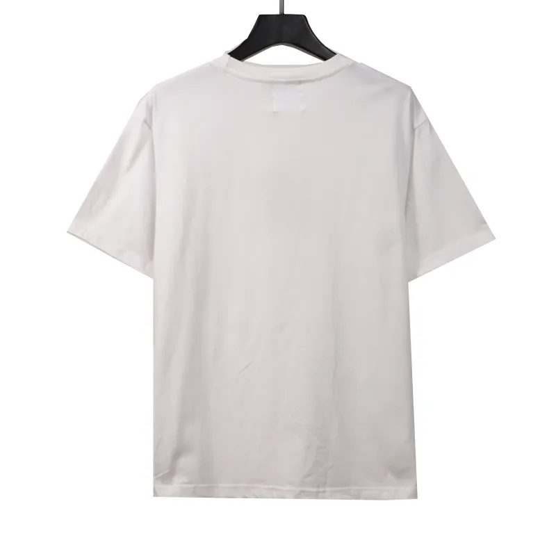  Givenchy three-dimensional toothbrush bristle embroidered short-sleeved white T-Shirts 2