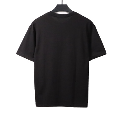 Givenchy unicorn print short sleeve black T-Shirts 02
