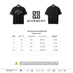  Givenchy unicorn print short sleeve black T-Shirts