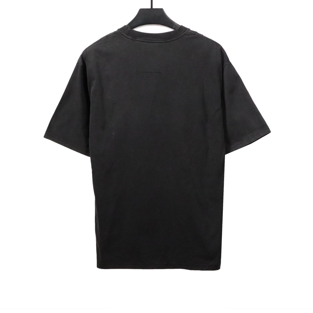 Givenchy washed letter embroidered short sleeves T-Shirts
