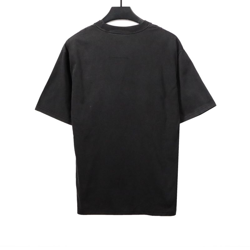 Givenchy washed letter embroidered short sleeves T-Shirts