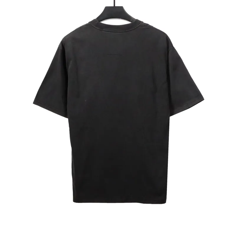 Givenchy washed letter embroidered short sleeves T-Shirts