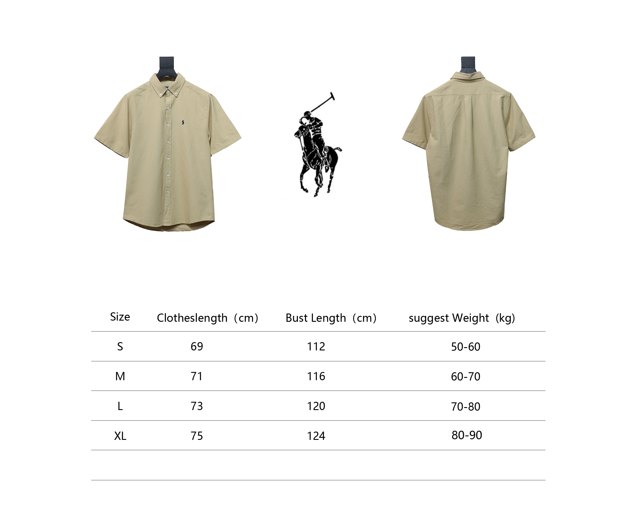 Ralph Lauren men's wear khaki T-Shirts