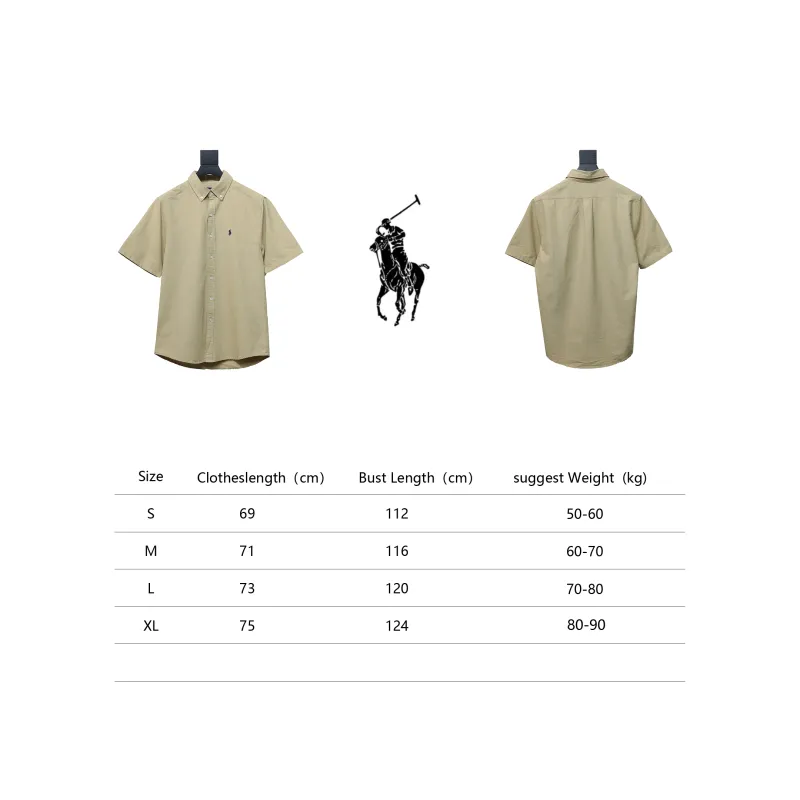  Ralph Lauren men's wear khaki T-Shirts