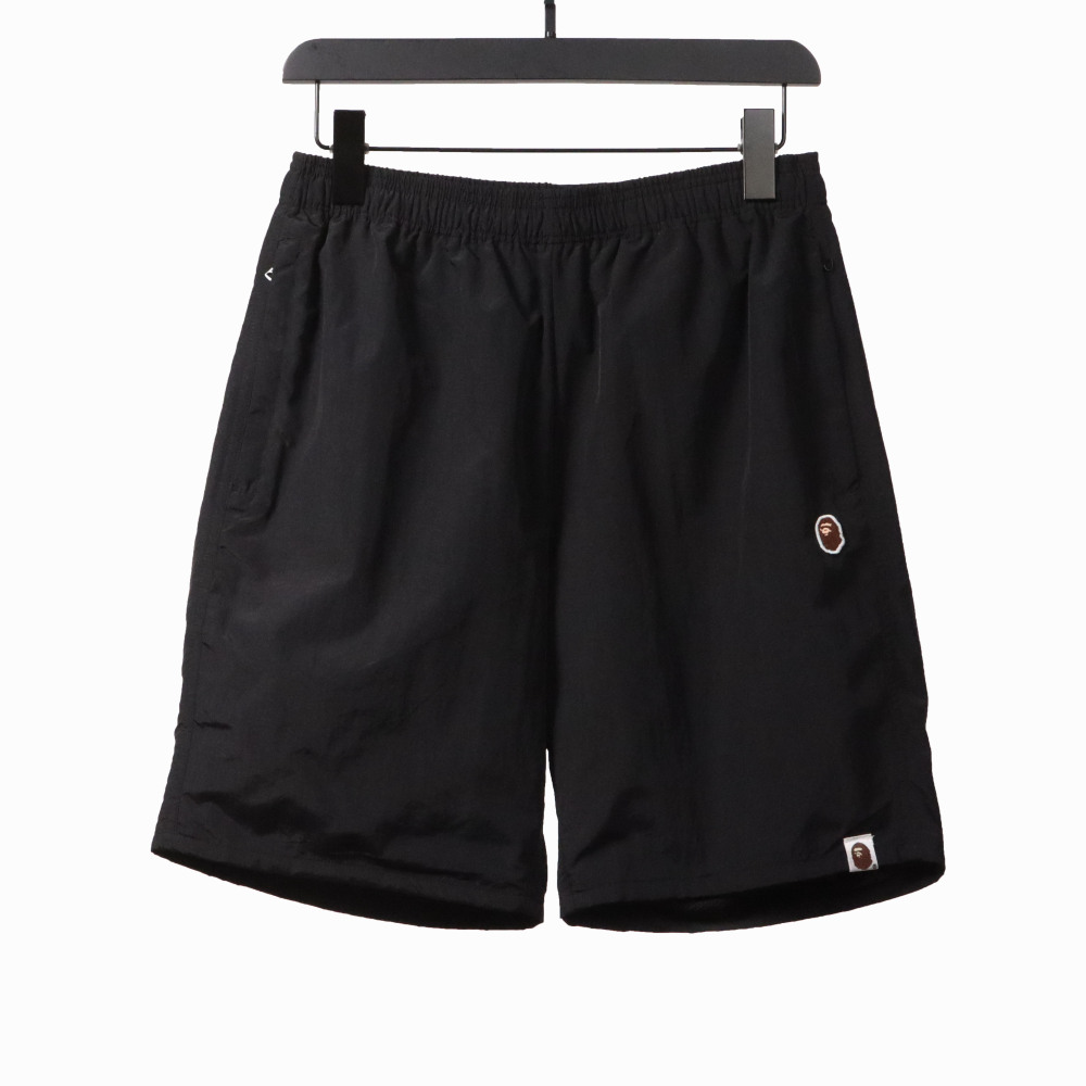 BAPE small logo nylon Short Pants black