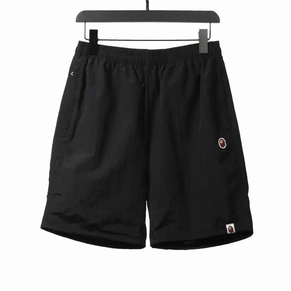 BAPE small logo nylon Short Pants black