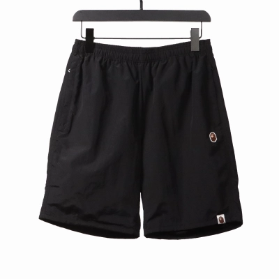 BAPE small logo nylon Short Pants black 01
