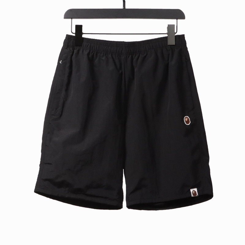 BAPE small logo nylon Short Pants black