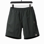 BAPE small logo nylon Short Pants gray green