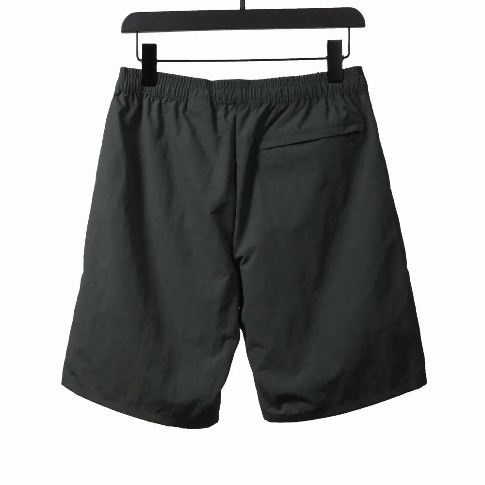 BAPE small logo nylon Short Pants gray green