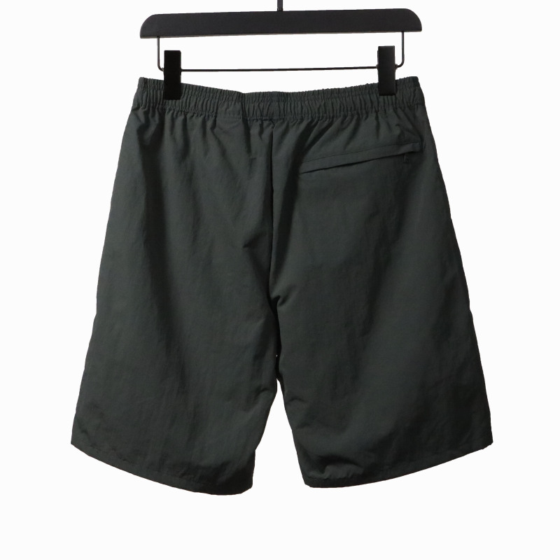 BAPE small logo nylon Short Pants gray green