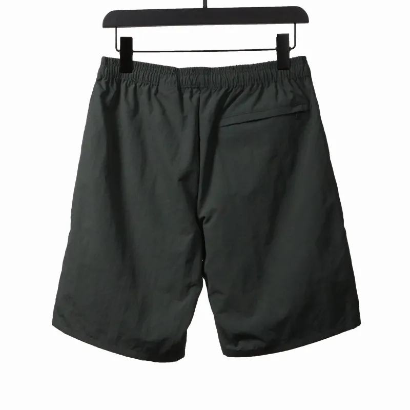 BAPE small logo nylon Short Pants gray green