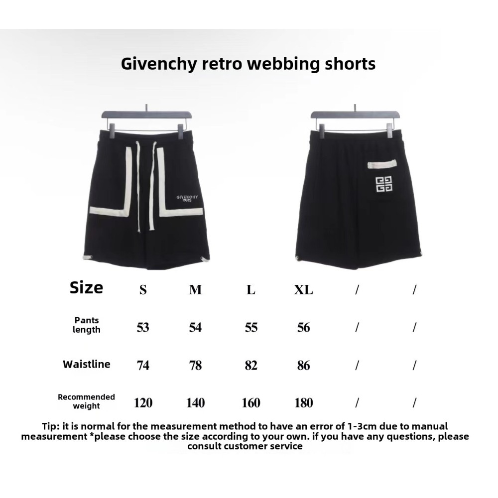 Givenchy vintage ribbon Short Pants