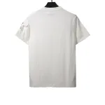  Moncler basic letter print short sleeve white T-Shirts