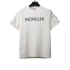 Moncler basic letter print short sleeve white T-Shirts