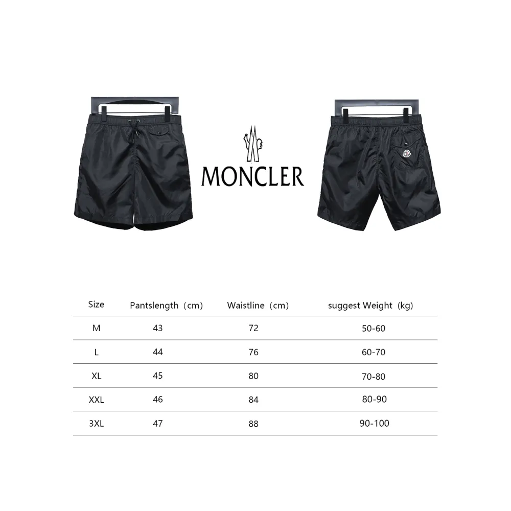 Moncler classic pocket logo woven Short Pants 1901