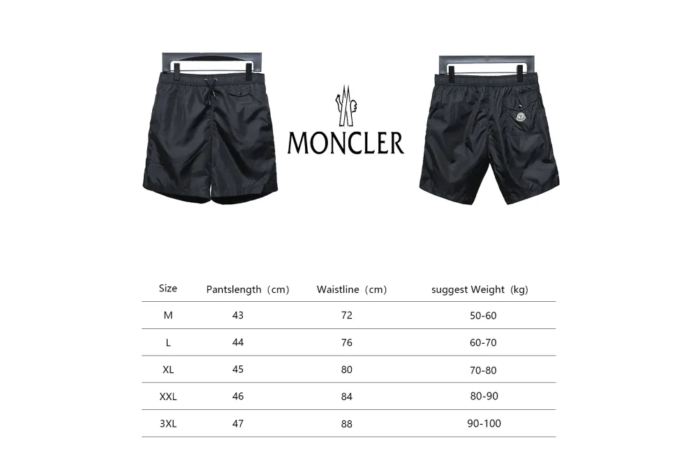 Moncler classic pocket logo woven Short Pants 1901