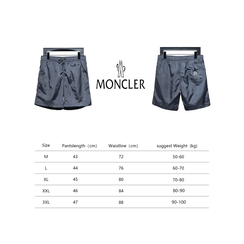 Moncler classic pocket logo woven Short Pants 1902