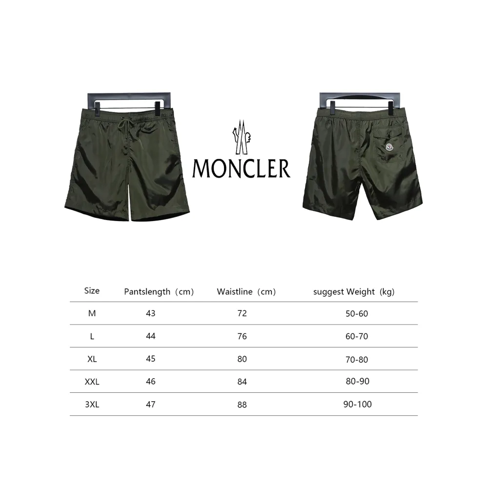 Moncler classic pocket logo woven Short Pants 1904