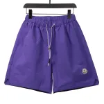 Moncler small label LOGO woven Short Pants purple