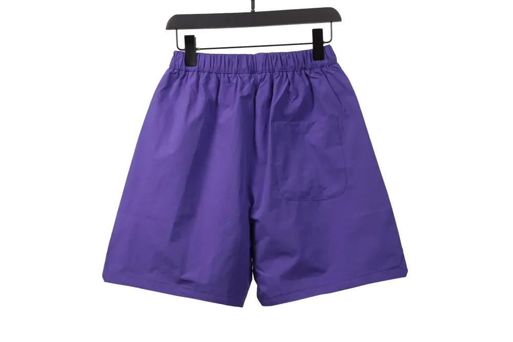 Moncler small label LOGO woven Short Pants purple