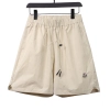Moncler small label LOGO woven Short Pants white