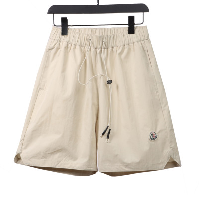 Moncler small label LOGO woven Short Pants white 01